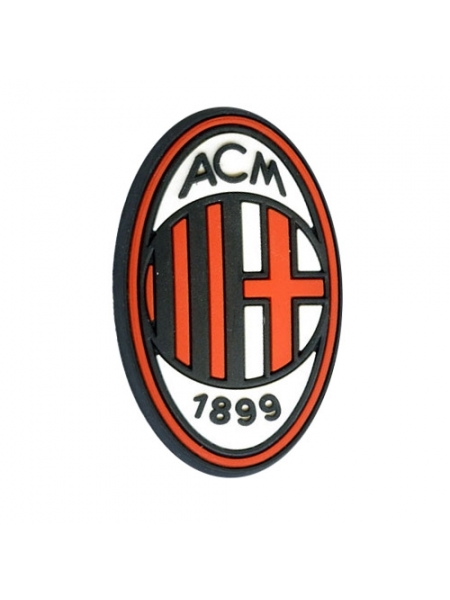 Magnete in gomma morbida con logo MILAN